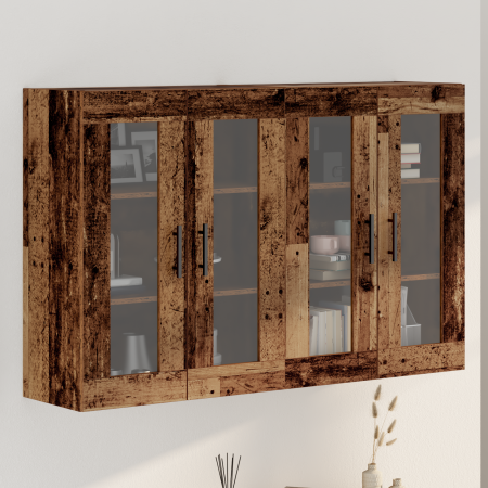 Gabinetes de Pared 2 pcs de Madera Vieja 69.5x34x90 cm Madera Fabricada de , Aparadores - Ref: Foro24-3394566, Precio: 191,33...
