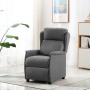 Silla de masaje de tela gris claro de , Sillones de masaje eléctricos - Ref: Foro24-348349, Precio: 229,38 €, Descuento: %