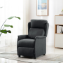 Sillón de Masaje Gris Oscuro de Tela de , Sillones de masaje eléctricos - Ref: Foro24-348350, Precio: 229,38 €, Descuento: %