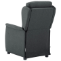 Sillón de Masaje Gris Oscuro de Tela de , Sillones de masaje eléctricos - Ref: Foro24-348350, Precio: 229,38 €, Descuento: %