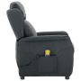 Sillón de Masaje Gris Oscuro de Tela de , Sillones de masaje eléctricos - Ref: Foro24-348350, Precio: 229,38 €, Descuento: %