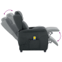 Sillón de Masaje Gris Oscuro de Tela de , Sillones de masaje eléctricos - Ref: Foro24-348350, Precio: 229,38 €, Descuento: %