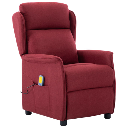 Silla de Masaje Color Rojo Vino Tela | Foro24.es | Tu tienda online para hogar, jardín y más Foro24.es