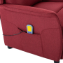 Silla de Masaje Color Rojo Vino Tela | Foro24.es | Tu tienda online para hogar, jardín y más Foro24.es