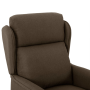 Sillón Recliner de Masaje Tela Marrón | Foro24.es | Tu tienda online para hogar, jardín y más Foro24.es