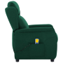 Silla de Masaje Verde Oscuro de Tela de , Sillones de masaje eléctricos - Ref: Foro24-348355, Precio: 229,38 €, Descuento: %