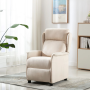 Sillón de Masaje de Tela Crema de , Sillones de masaje eléctricos - Ref: Foro24-348358, Precio: 229,38 €, Descuento: %