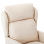 Sillón de Masaje de Tela Crema de , Sillones de masaje eléctricos - Ref: Foro24-348358, Precio: 229,38 €, Descuento: %