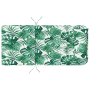 Cojín Tropical con Hojas de Hojas Poliéster Mediano Cojín de , Cojines para sillas y sofás - Ref: Foro24-361842, Precio: 71,7...