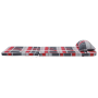 Almohadas rojas para silla Patrón de cuadros rojos Mezcla de algodón de , Cojines para sillas y sofás - Ref: Foro24-361843, P...