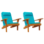 Cojín Turquesa Turquesa Poliéster 58 cm x 77 cm Fundas Removibles de , Cojines para sillas y sofás - Ref: Foro24-361851, Prec...