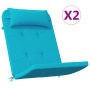 Cojín Turquesa Turquesa Poliéster 58 cm x 77 cm Fundas Removibles de , Cojines para sillas y sofás - Ref: Foro24-361851, Prec...