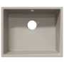 Fregadero de cocina con agujero de desbordamiento de granito beige de , Fregaderos - Ref: Foro24-4012349, Precio: 160,93 €