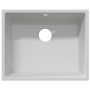 Lavabo de Cocina Blanco Granito con Orificio de Desbordamiento de , Fregaderos - Ref: Foro24-4012350, Precio: 163,62 €