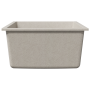 Fregadero de Cocina con Orificio de Desbordamiento en Granito Beige de , Fregaderos - Ref: Foro24-4012353, Precio: 144,75 €