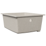 Fregadero de Cocina con Orificio de Desbordamiento en Granito Beige de , Fregaderos - Ref: Foro24-4012353, Precio: 144,75 €