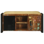 Banco de Madera Sólida Multicolor 100x35x50 cm Recuperada de , Bancos para recibidores y almacenamiento - Ref: Foro24-4013618...
