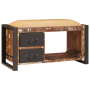 Banco de Almacenamiento Multicolor 80x35x40 cm de Madera Reciclada de , Bancos para recibidores y almacenamiento - Ref: Foro2...
