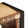 Banco de Almacenamiento Multicolor 80x35x40 cm de Madera Reciclada de , Bancos para recibidores y almacenamiento - Ref: Foro2...