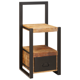 Soporte para Valet 40x40x90 cm Madera Maciza de Mango Rugoso de , Galanes de noche - Ref: Foro24-4015985, Precio: 144,43 €, D...