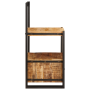 Soporte para Valet 40x40x90 cm Madera Maciza de Mango Rugoso de , Galanes de noche - Ref: Foro24-4015985, Precio: 144,43 €, D...