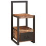 Perchero Multicolor 40x40x90 cm de Madera Maciza Recuperada de , Galanes de noche - Ref: Foro24-4015986, Precio: 147,49 €, De...