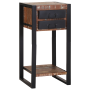 Soporte para Teléfono Multicolor 40x40x80 cm Madera Recuperada Sólida de , Mesas auxiliares - Ref: Foro24-4015988, Precio: 13...