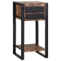 Soporte para Teléfono Multicolor 40x40x80 cm Madera Recuperada Sólida de , Mesas auxiliares - Ref: Foro24-4015988, Precio: 13...