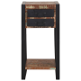 Soporte para Teléfono Multicolor 40x40x80 cm Madera Recuperada Sólida de , Mesas auxiliares - Ref: Foro24-4015988, Precio: 13...