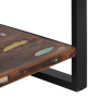 Estante de Cocina Multicolor 80x40x160 cm Madera Sólida Recuperada de , Contenedores para utensilios de cocina - Ref: Foro24-...