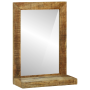 Espejo de Baño 50x22x70 cm de Madera Rústica Maciza de Mango de , Espejos - Ref: Foro24-4016736, Precio: 64,24 €, Descuento: %
