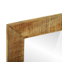 Espejo de Baño 50x22x70 cm de Madera Rústica Maciza de Mango de , Espejos - Ref: Foro24-4016736, Precio: 64,24 €, Descuento: %