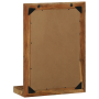 Espejo de baño 50x22x70 cm de madera maciza de acacia de , Espejos - Ref: Foro24-4016738, Precio: 64,24 €, Descuento: %