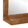 Espejo de baño 50x22x70 cm de madera maciza de acacia de , Espejos - Ref: Foro24-4016738, Precio: 64,24 €, Descuento: %