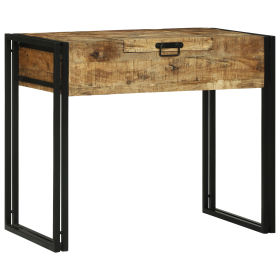 Mesa de Tocador 90x50x75 cm de Madera Sólida de Mango de , Tocadores para dormitorios - Ref: Foro24-4016739, Precio: 207,84 €