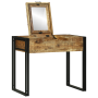 Mesa de Tocador 90x50x75 cm de Madera Sólida de Mango de , Tocadores para dormitorios - Ref: Foro24-4016739, Precio: 207,84 €