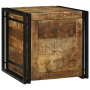 Caja de Almacenamiento 50x50x50 cm de Madera Maciza de Mango Rugoso de , Baúles de almacenamiento - Ref: Foro24-4016742, Prec...