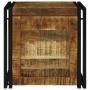 Caja de Almacenamiento 50x50x50 cm de Madera Maciza de Mango Rugoso de , Baúles de almacenamiento - Ref: Foro24-4016742, Prec...
