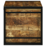 Caja de Almacenamiento 50x50x50 cm de Madera Maciza de Mango Rugoso de , Baúles de almacenamiento - Ref: Foro24-4016742, Prec...