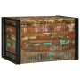 Caja de Almacenamiento Multicolor 80x50x50 cm de Madera Reciclada de , Baúles de almacenamiento - Ref: Foro24-4016746, Precio...