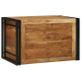 Caja de Almacenamiento 80x50x50 cm Madera Maciza de Acacia de , Baúles de almacenamiento - Ref: Foro24-4016747, Precio: 165,47 €