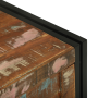 Caja de Almacenamiento Multicolor 80x50x50 cm de Madera Reciclada de , Baúles de almacenamiento - Ref: Foro24-4016746, Precio...