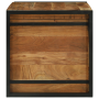 Caja de Almacenamiento 80x50x50 cm Madera Maciza de Acacia de , Baúles de almacenamiento - Ref: Foro24-4016747, Precio: 165,47 €