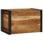 Caja de Almacenamiento 80x50x50 cm Madera Maciza de Acacia de , Baúles de almacenamiento - Ref: Foro24-4016747, Precio: 165,47 €