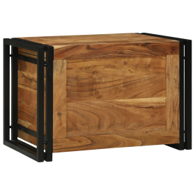 Caja de Almacenamiento 60x40x41 cm de Madera Sólida de Acacia de , Baúles de almacenamiento - Ref: Foro24-4016753, Precio: 11...