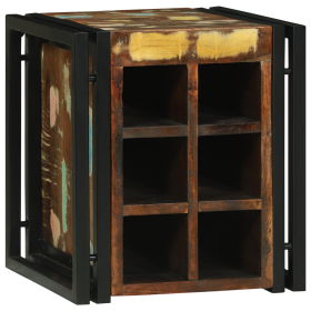 Botellero 34.5x35x39 cm Madera Reciclada de , Armarios para vino y licores - Ref: Foro24-4016755, Precio: 100,97 €, Descuento: %