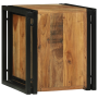 Botellero 34.5x35x39 cm Madera Sólida de Acacia de , Armarios para vino y licores - Ref: Foro24-4016756, Precio: 100,48 €, De...