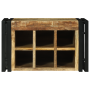 Botellero 46x35x27.5 cm Madera Sólida de Mango Rugoso de , Armarios para vino y licores - Ref: Foro24-4016757, Precio: 97,67 ...