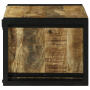 Botellero 46x35x27.5 cm Madera Sólida de Mango Rugoso de , Armarios para vino y licores - Ref: Foro24-4016757, Precio: 97,67 ...