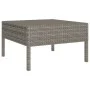 9-piece garden furniture set and gray synthetic rattan cushions by vidaXL, Garden sets - Ref: Foro24-3094318, Price: 624,67 €...